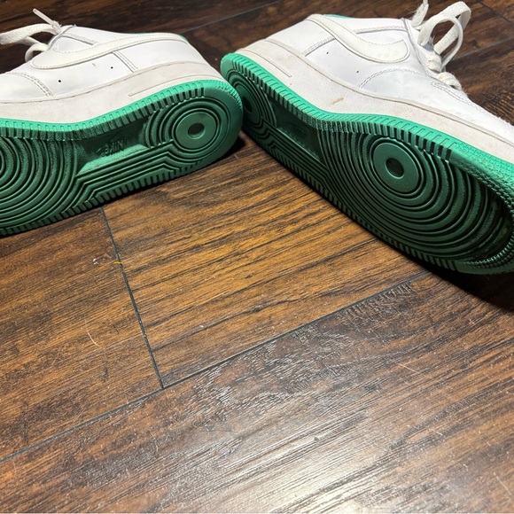 Air Force One white and teal size 8 Men’s - Picture 5 of 7